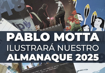 PABLO MOTTA ILUSTRARÁ NUESTRO ALMANAQUE 2025