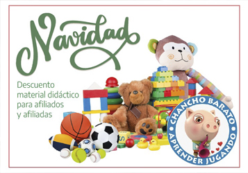 DESCUENTO EN MATERIALES DIDÁCTICOS PARA NAVIDAD