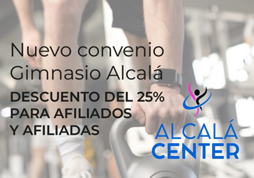 NUEVO CONVENIO CON EL GIMNASIO ALCALÁ