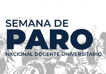 SEMANA DE PARO DOCENTE Y ACTIVIDADES DE VISIBILIZACIÓN
